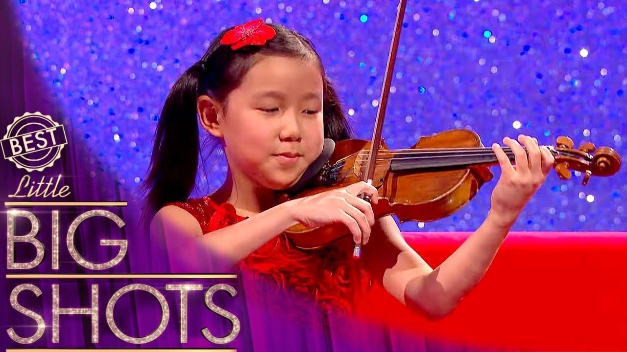 Leia Plays the Violin with Pure Magic
