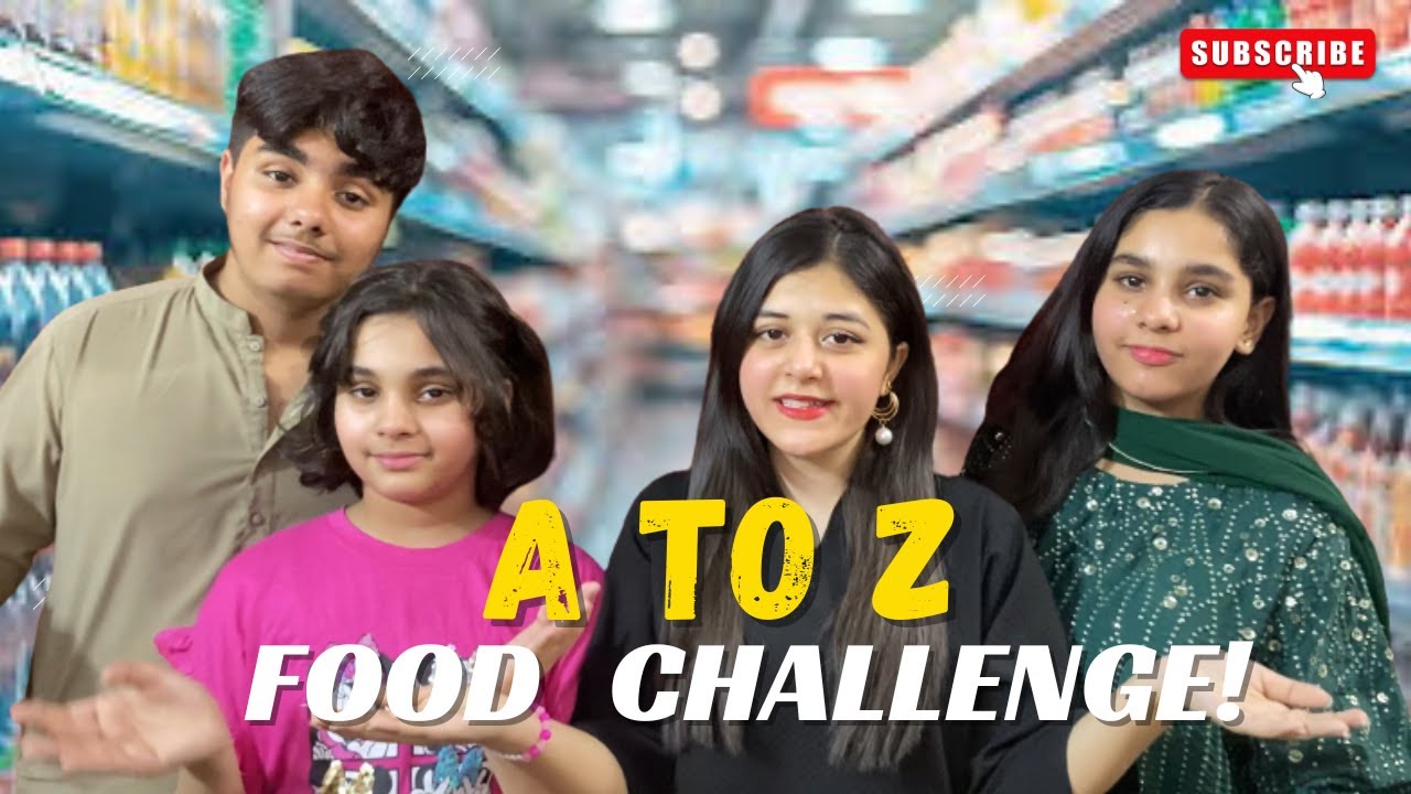 A TO Z DRINK CHALLENGE WITH ALIZEH \\ END PAR KON JEETA?