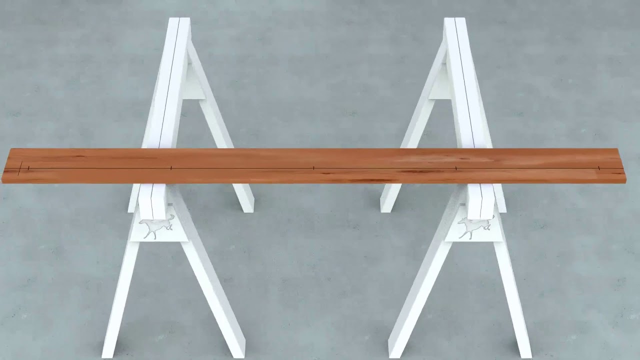 Sliding Barn Door Support Header Instructional Animation - Rustica Hardware