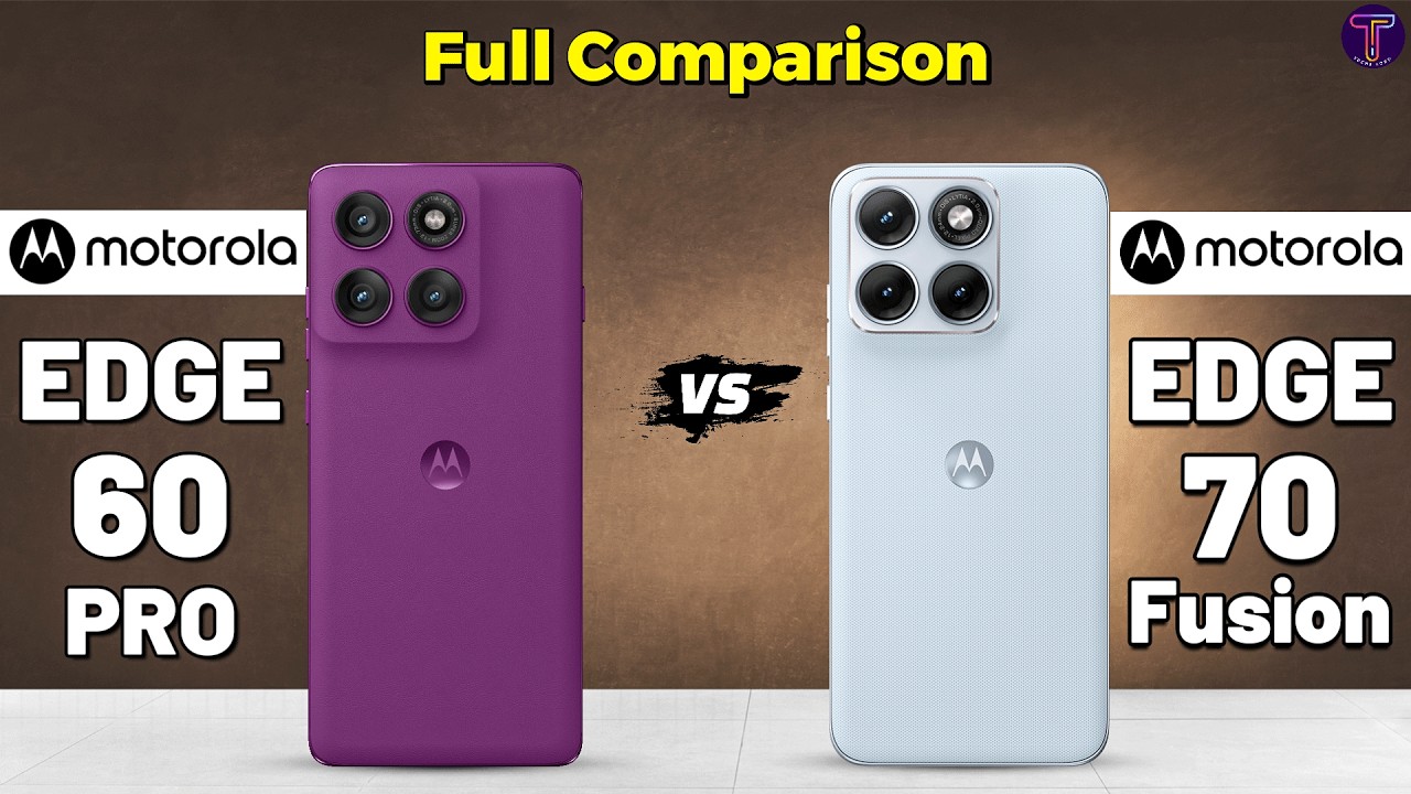 Motorola Edge 60 Pro vs Motorola Edge 70 Fusion : Full Comparison 😲❓