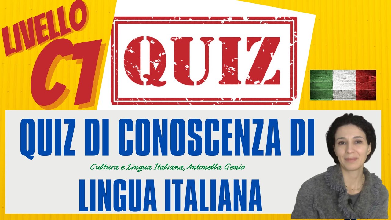 QUIZ C1 Italian language level