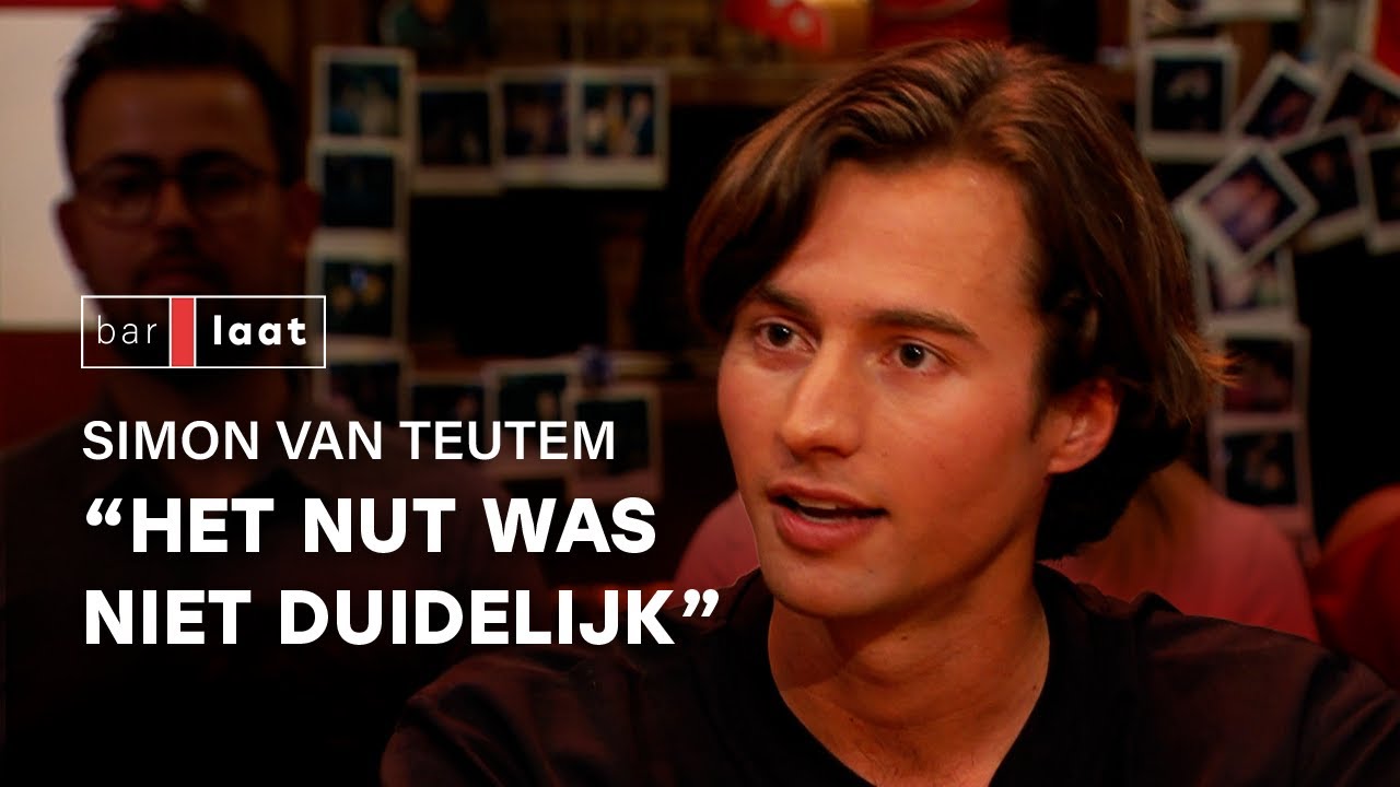 SIMON VAN TEUTEM over AMBITIEUZE jongeren die VERSTRIKT raken in BETEKENISLOZE BANEN | Bar Laat