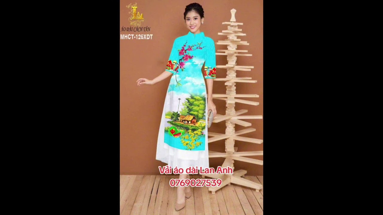 Vải áo dài cách tân mới nhất cho năm 2026 🤩❤️🥰