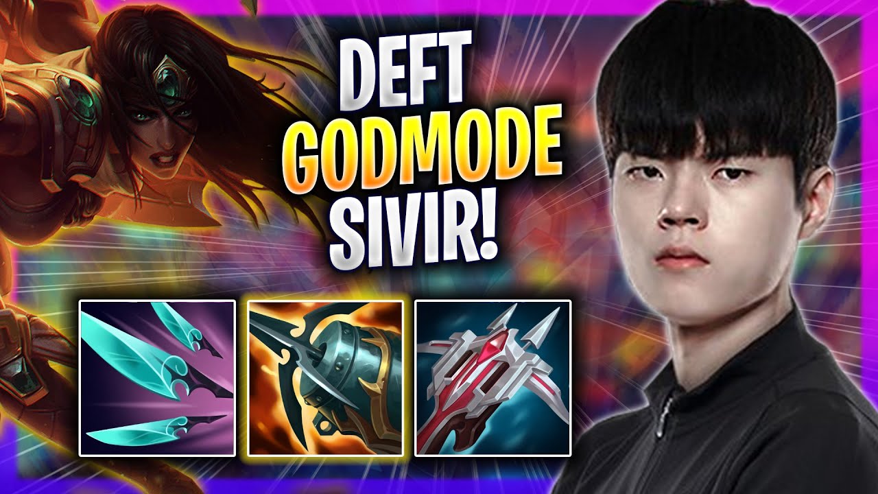 DEFT LITERALLY GOD MODE WITH SIVIR! - DK Deft Plays Sivir ADC vs Kai'sa! | Season 2023