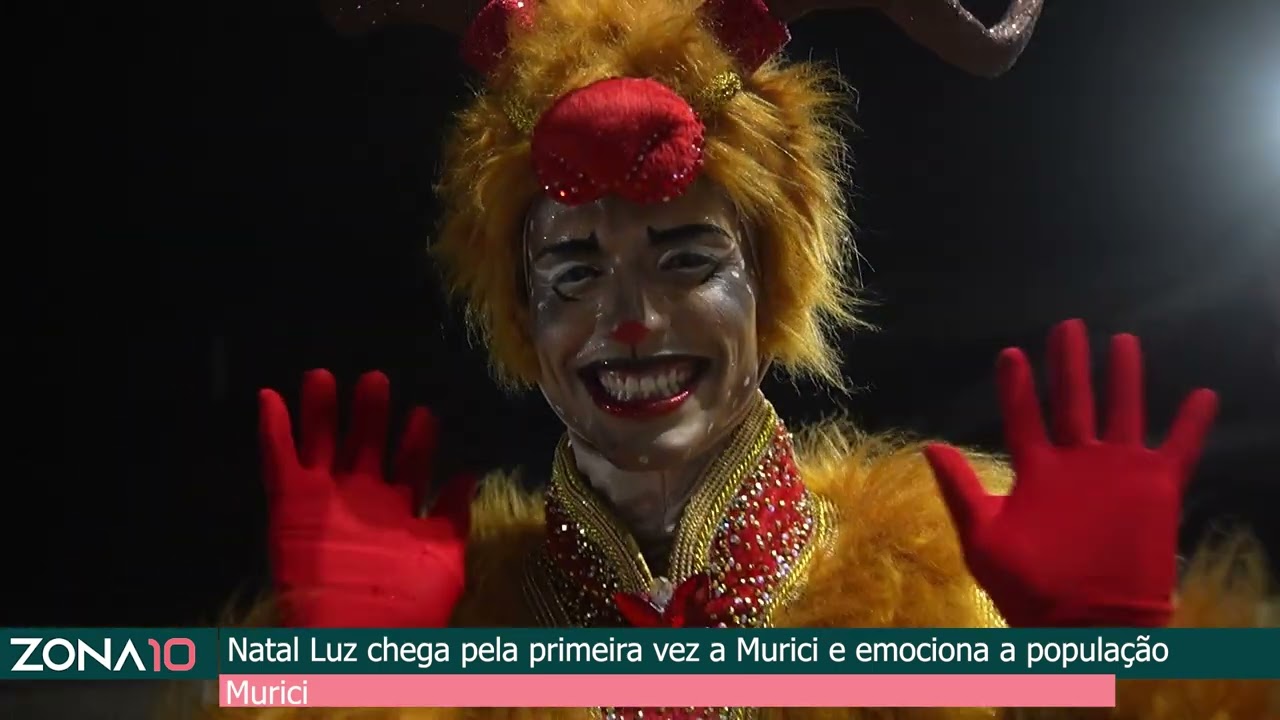 Natal Luz chega pela primeira vez a Murici e emociona a população