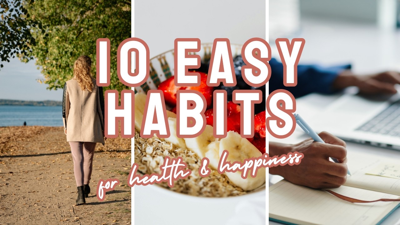 There's only ONE WEEKLY HABIT you *really* need (plus 9 more I love!)