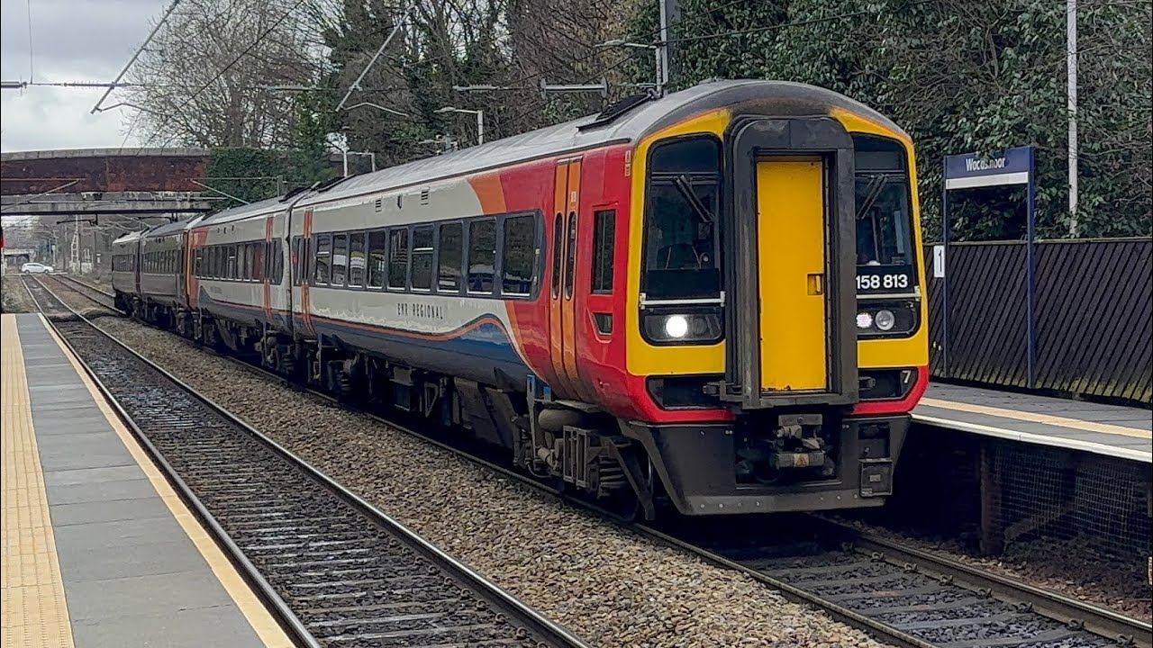 Train-Spotting At Woodsmoor (13/02/26) | Northern, East Midlands Railway & TransPennine (4K)