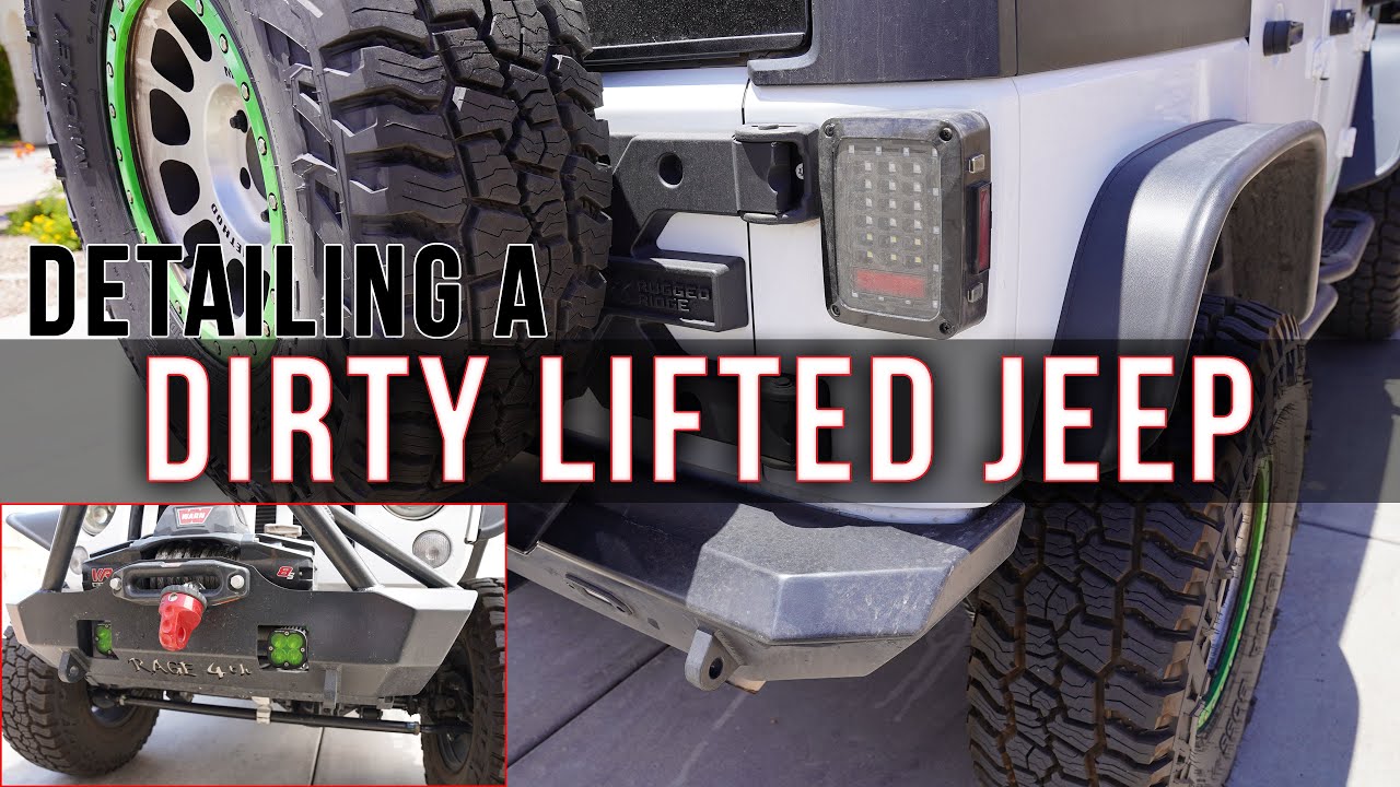 DIRTY 2017 Jeep Wrangler Detail | Satisfying Detailing