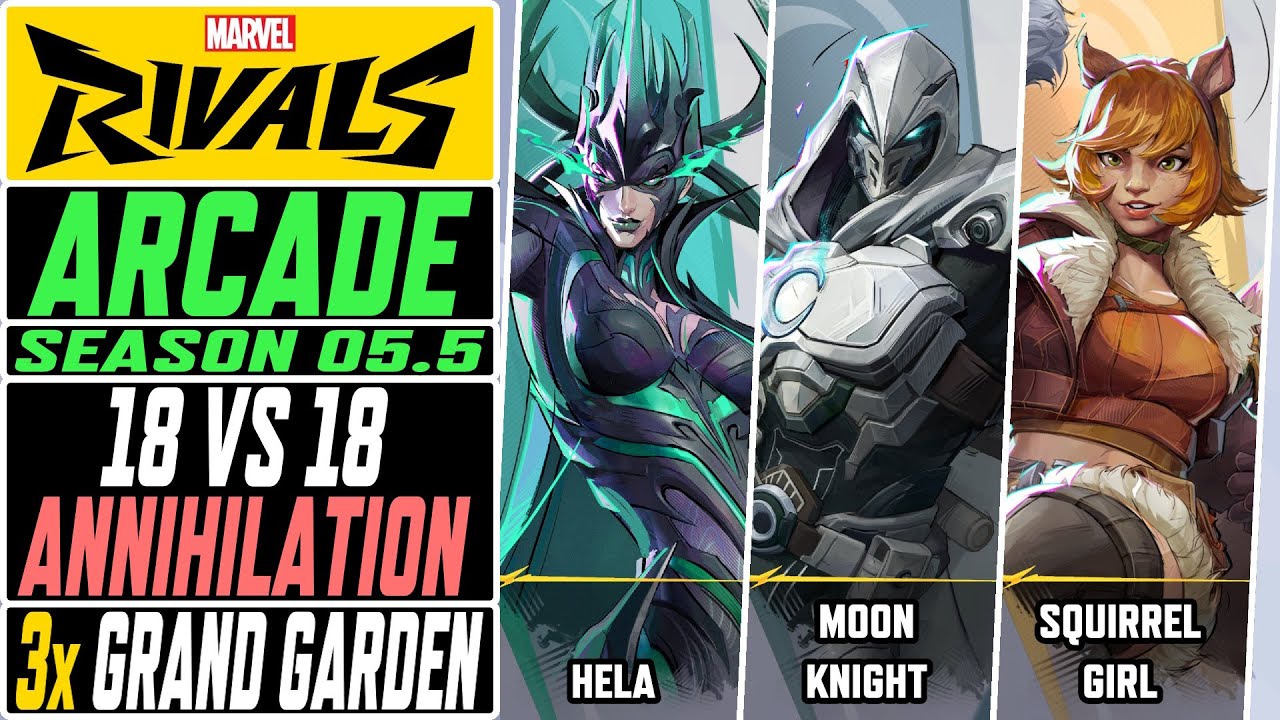 Marvel Rivals | NEW Map And Mode | 18 Vs 18 | Annihilation | S5.5 | Gameplay 179