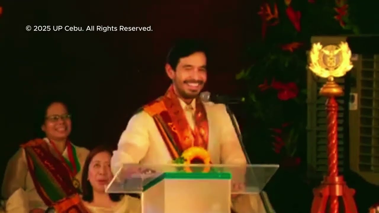 UP Cebu 86th Commencement: Atom Araullo's Full Speech