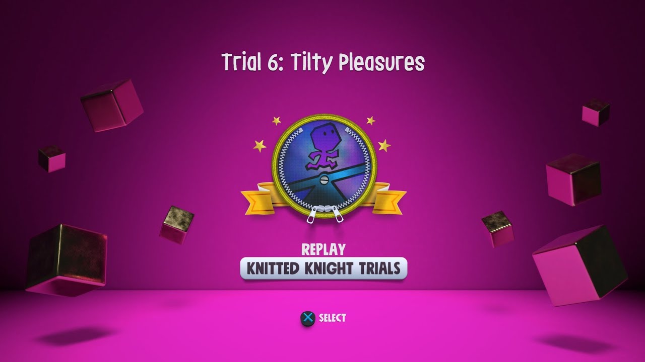 Sackboy: A Big Adventure -  Knitted Knight | Trial 06 : Tilty Pleasure #sackboy #ps5 