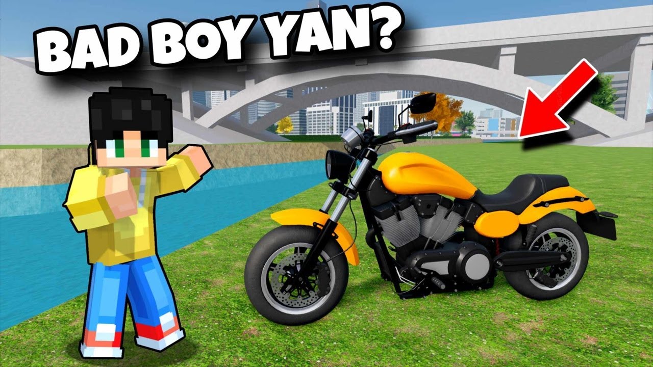 KINUHA KO ang SECRET BIGBIKE na HARLEY DAVIDSON sa ROBLOX