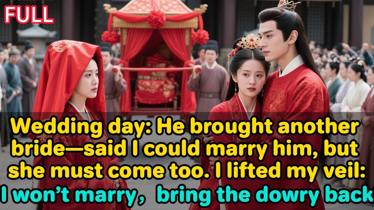 Wedding day: He brought another bride—said I could marry him, but she must come too.I lifted my veil
