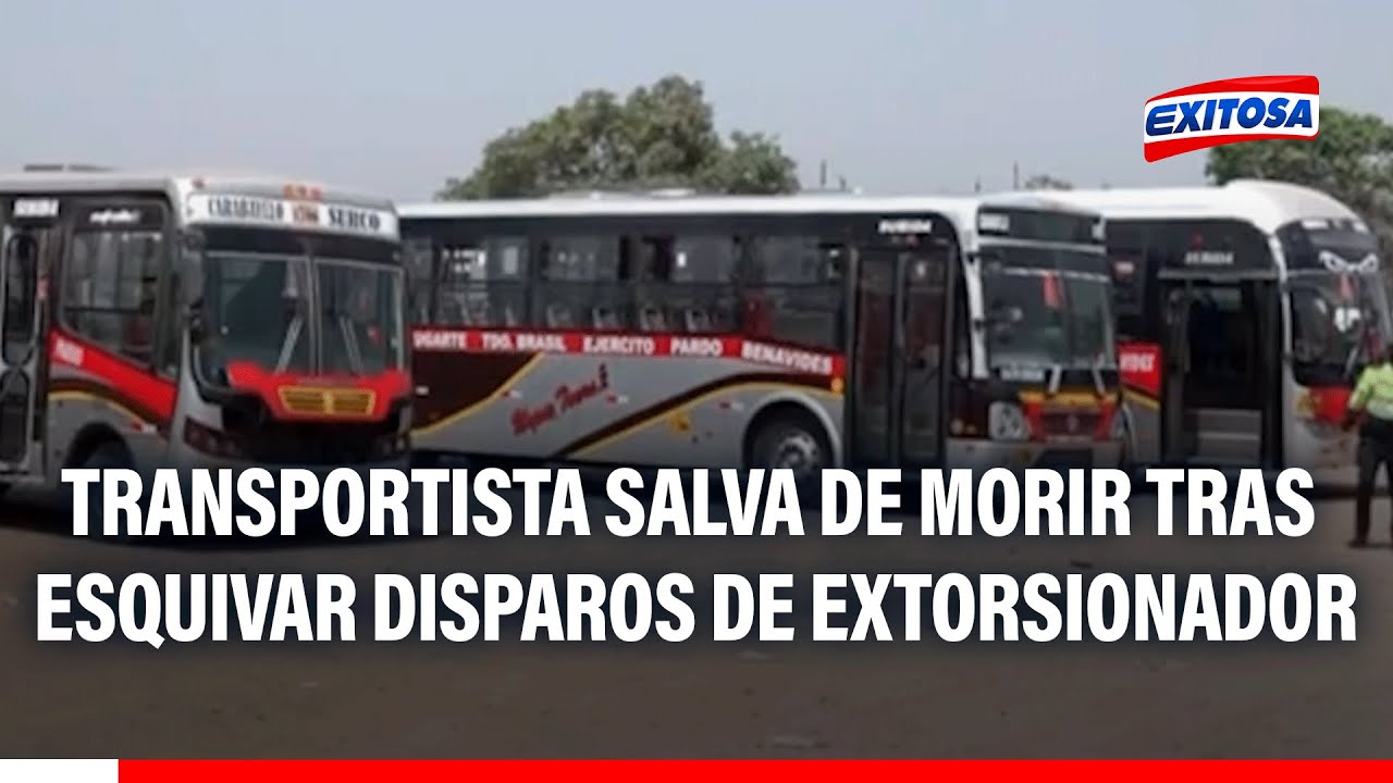 🔴🔵Nuevo Atentado en Carabayllo: Transportista salva de morir tras esquivar disparos de extorsionador