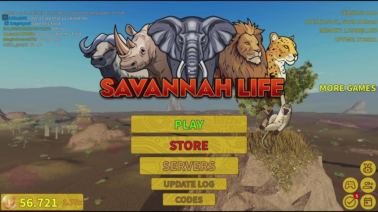 Life as a baby elephant! (savannah life)
