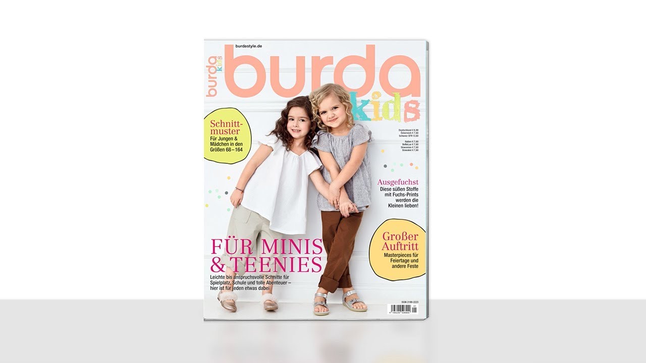 Einblick in die burda kids F/S 2018