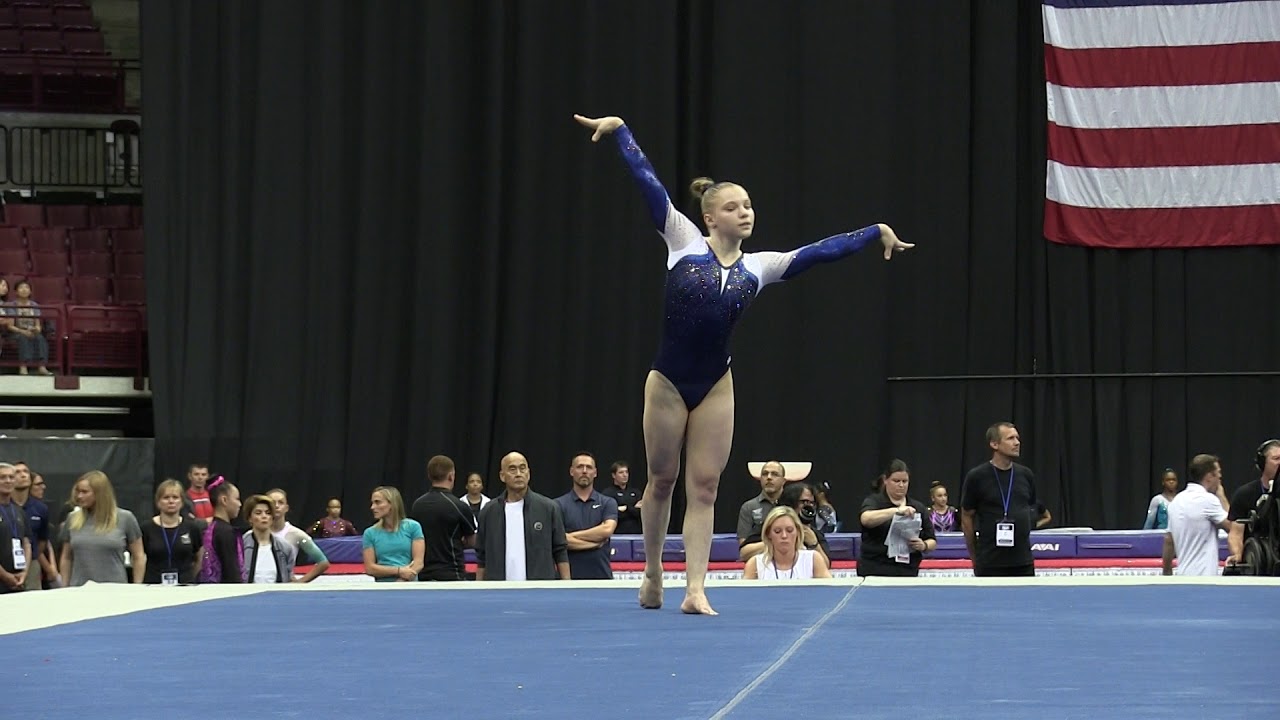 Jade Carey - Floor Exercise - 2018 GK U.S. Classic - Senior Competition