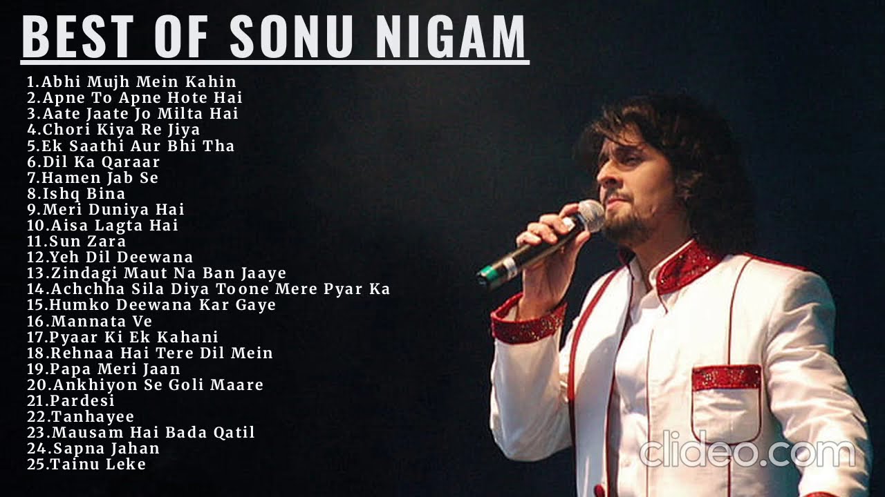 Best of Sonu Nigam Audio Jukebox l 90s hit song collection l Sonu Nigam Hit song collection Volume I