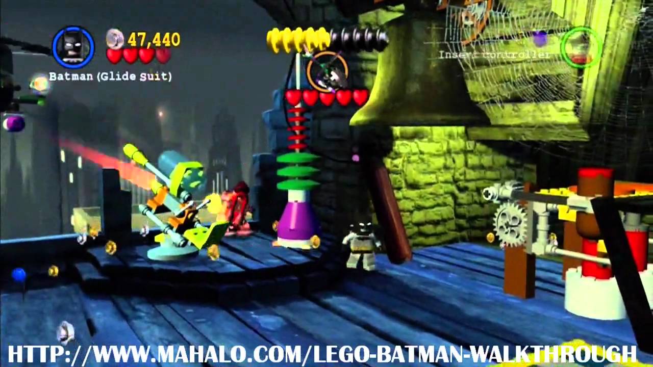 LEGO Batman Walkthrough - Boss Battle: Joker and Harley Quinn
