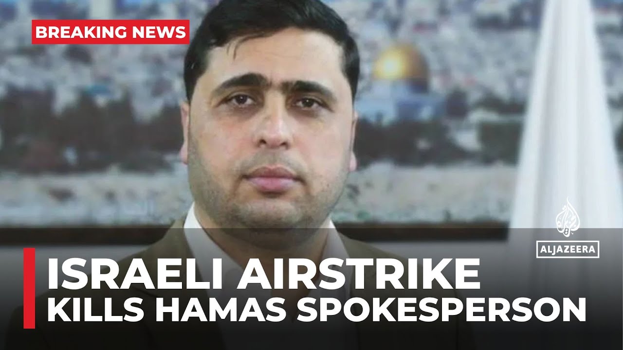 Hamas spokesperson killed : Israeli Jabalia airstrike kills Abdel-Latif al-Qanoua