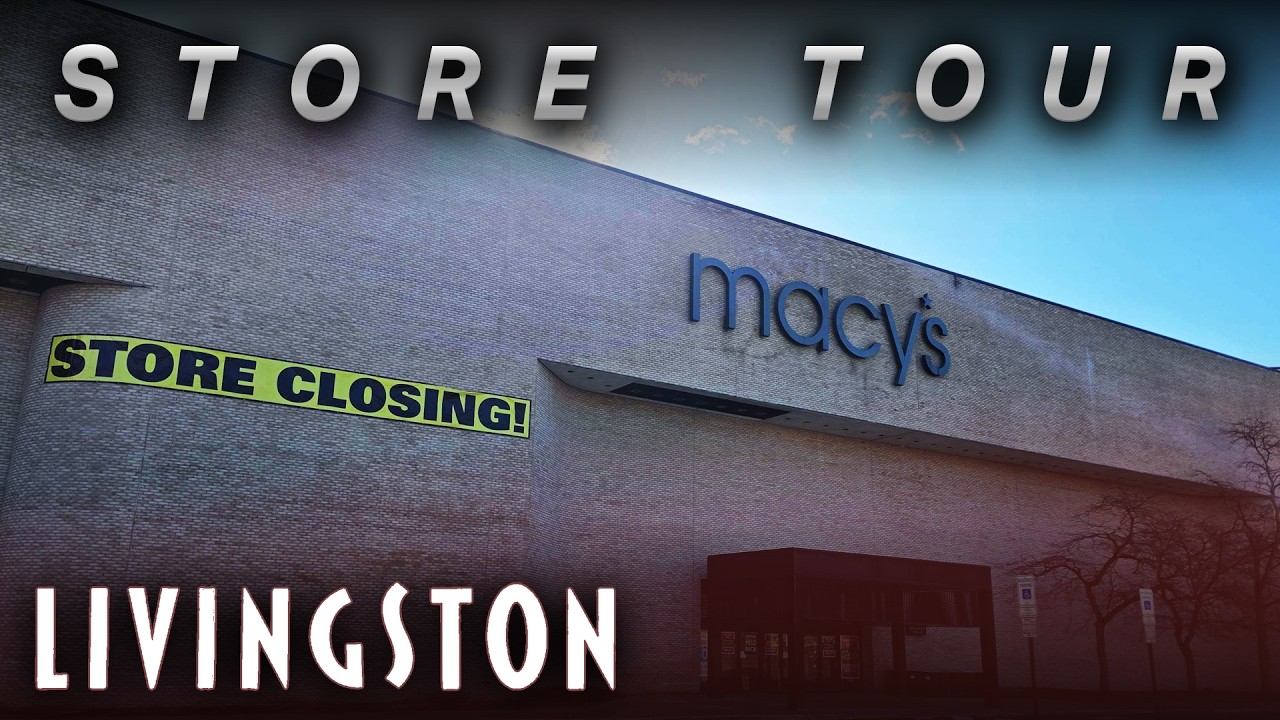 Закрытие магазина Macy's в торговом центре Livingston Mall | Экскурсия по магазину | Ливингстон, ...