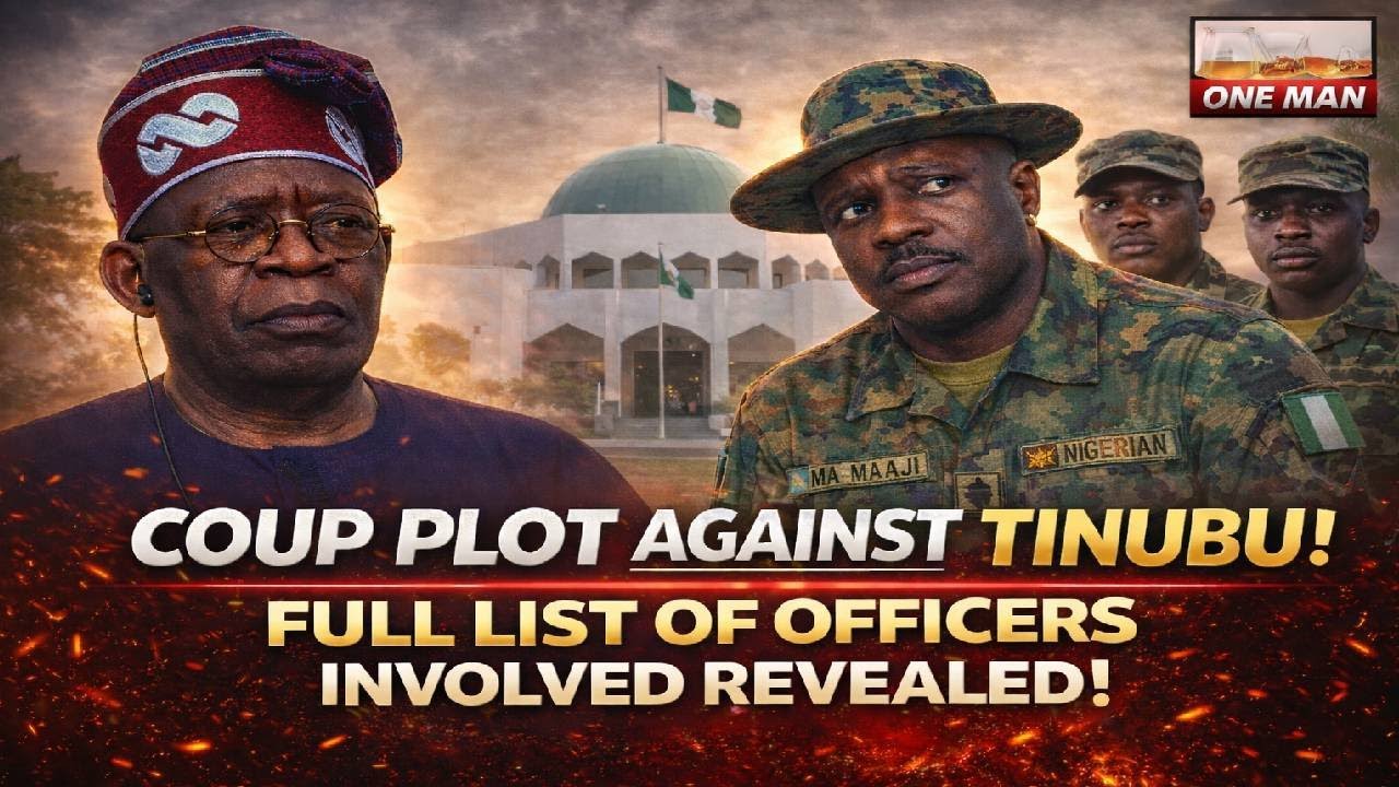 COUP PLOT AGAINST TINUBU, FULL LIST OF OFFICERS INVOLVED REVEALED!