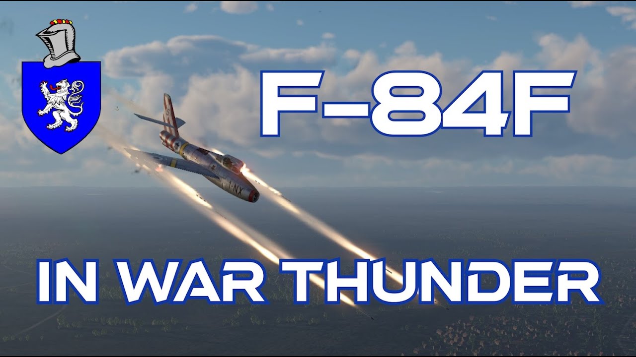 F-84F в War Thunder: базовый обзор