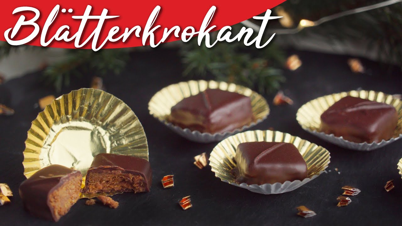 Blätterkrokant selber machen - vom Konditormeister erklärt! - Rezept Blätterkrokant Hessenpraline