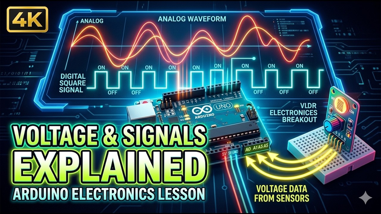 Lesson 9 – Understanding Voltage, Signal, and Data Output