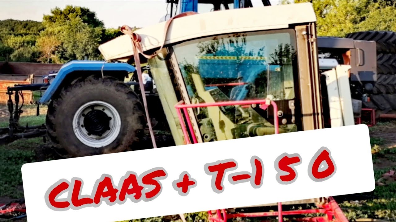 CLAAS +T-1 5 0 = классный т-150.    Ремонт и Модернизация хтз. Эпизод 1