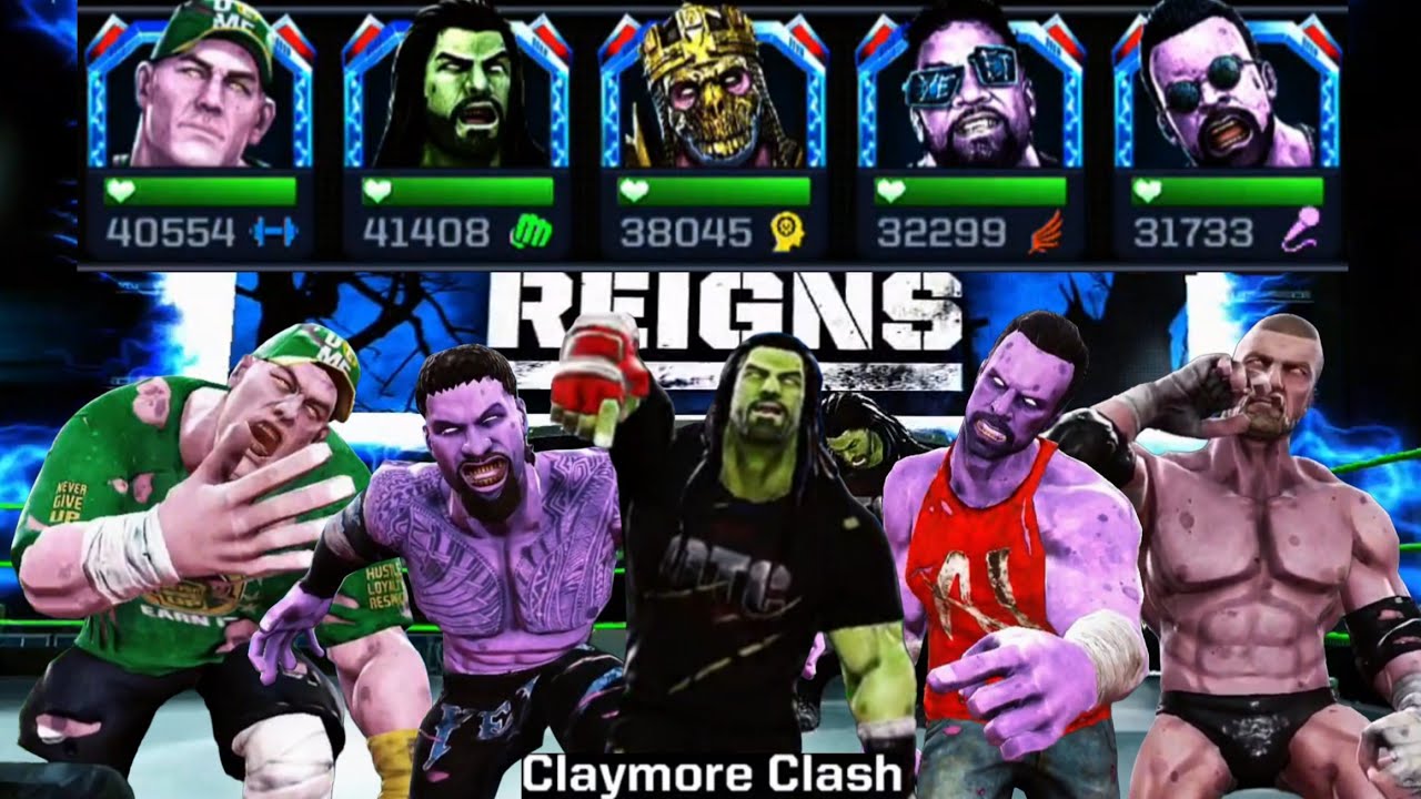 Zombies 👿 6 Star Otc Roman Reigns ☝️, John Cena 🔥, Jey Uso, La Night & Triple H | WWE Mayhem Event 