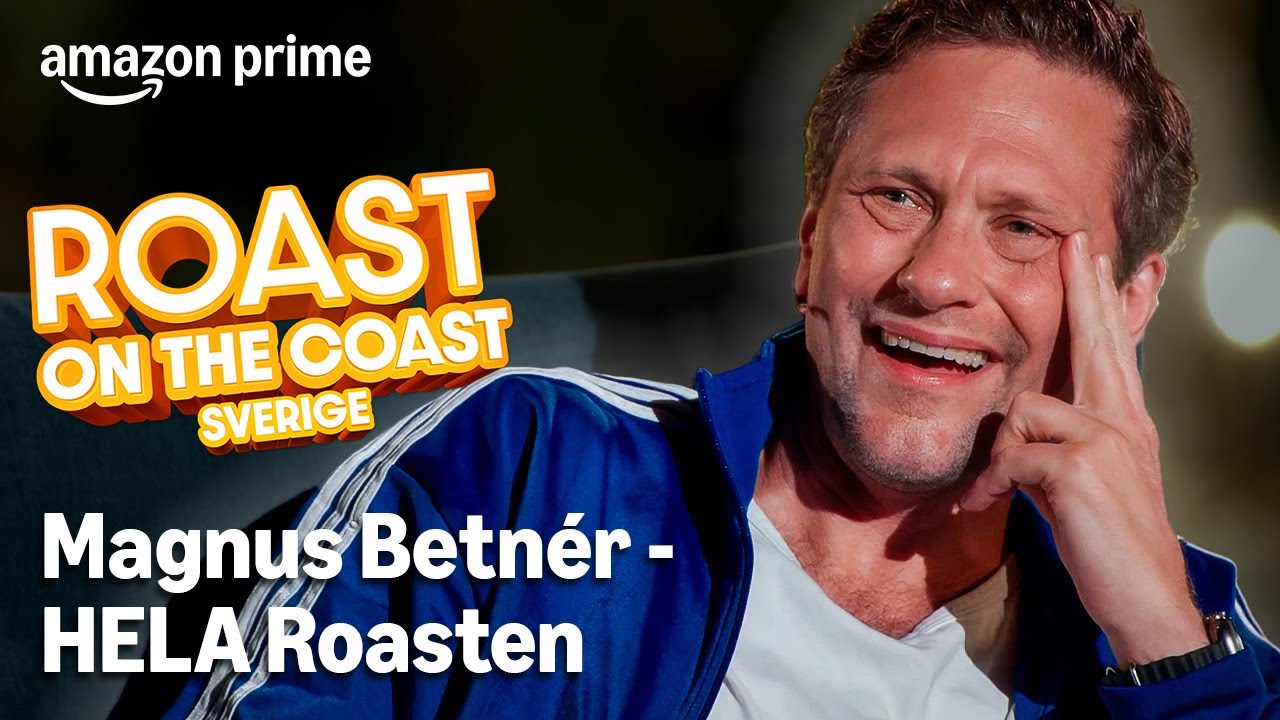 Magnus Betnér i den heta stolen - Roast on the Coast | Prime Video Sverige
