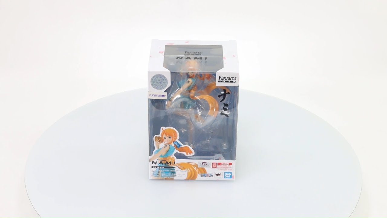 One Piece Bandai FiguartsZero Nami Onami & Otama Non Scale Figure Box Video