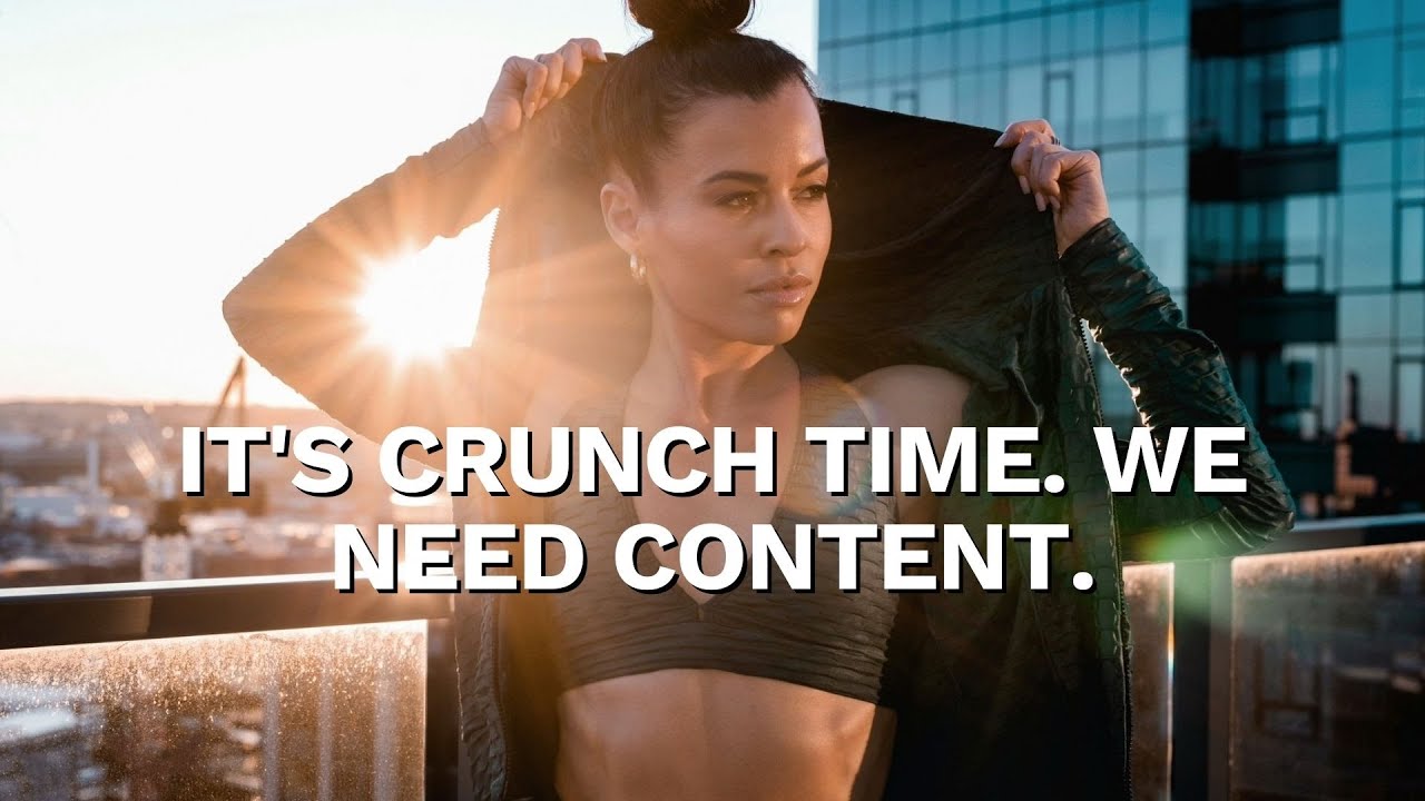 VLOG: It's Crunch Time. We Need Content.