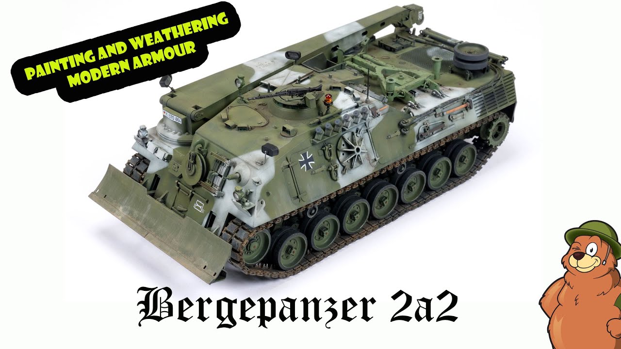 Takom Bergepanzer 2a2 PART II Painting and Weathering