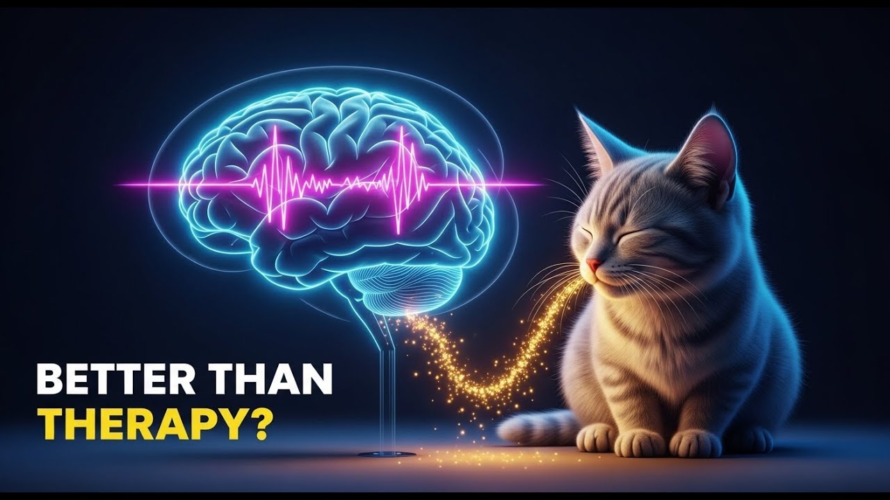 Why Cats Calm Anxious People Better Than Humans