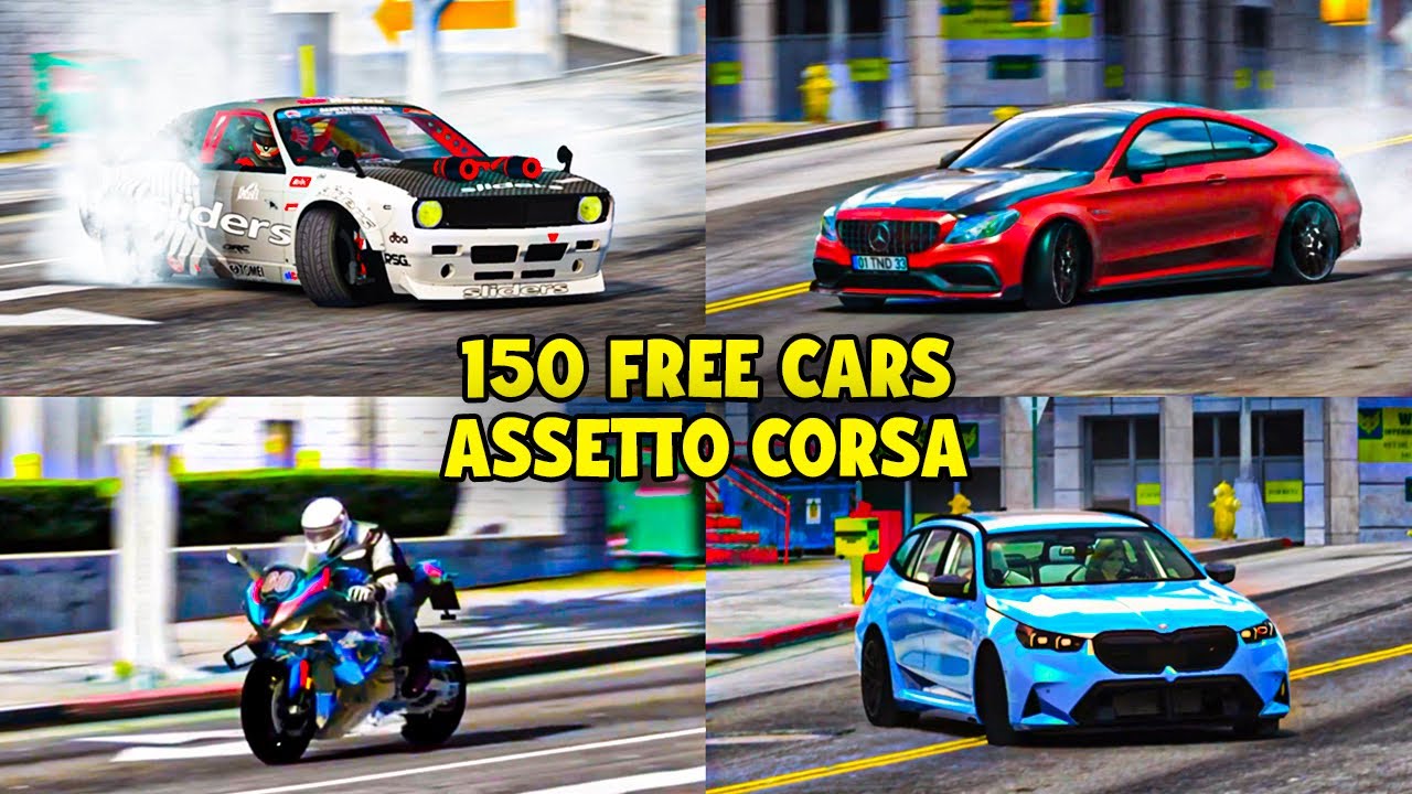 150 FREE CARS MODS FOR ASSETTO CORSA