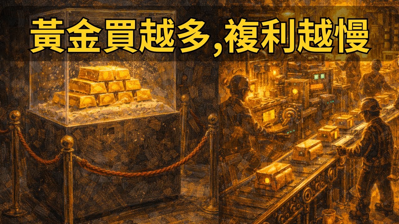 靠黃金致富？真相：它只負責「保命」｜富人買金邏輯（含SOP）｜Han 不設限