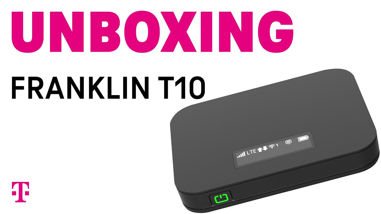 Как настроить мобильную точку доступа Franklin T10 | T-Mobile