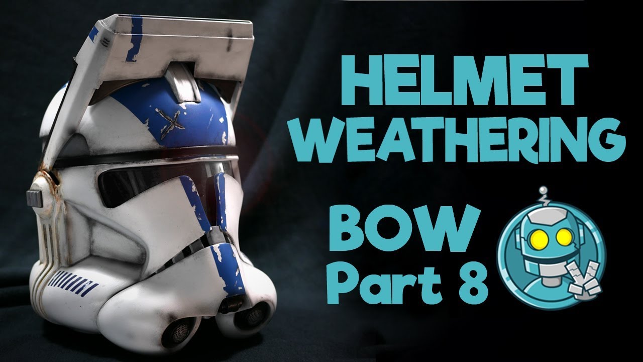 Star Wars Cosplay: Weathering a Clone Trooper Helmet