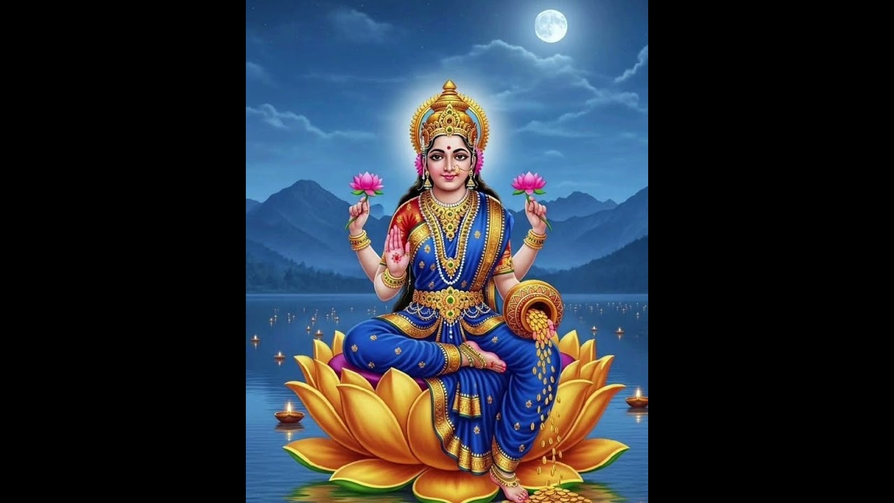 ధనలక్ష్మిమ్  ఘన  లక్ష్మిమ్  భజే కనకాధారం 