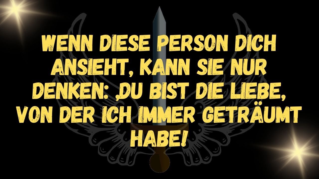Wenn diese Person dich ansieht, kann sie nur denken „Du bist die Liebe, von der ich immer geträumt