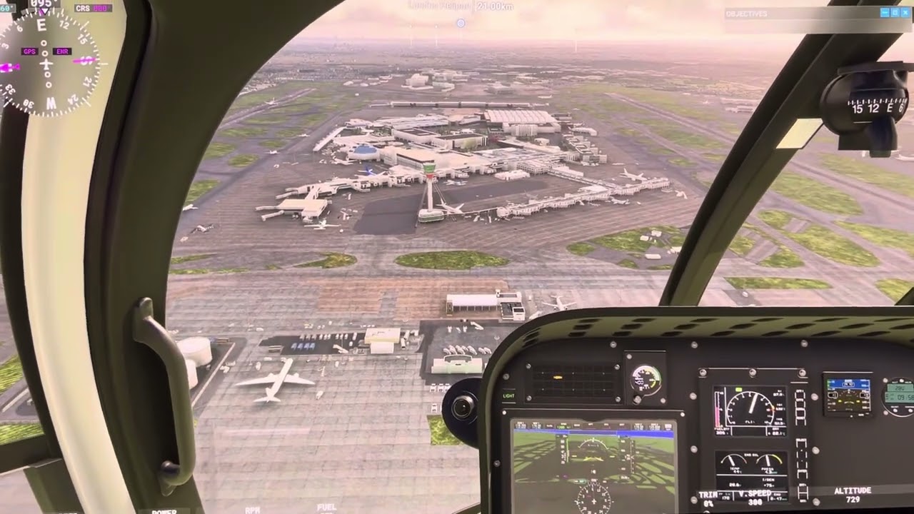 Heathrow airport MSFS 2020 EC145