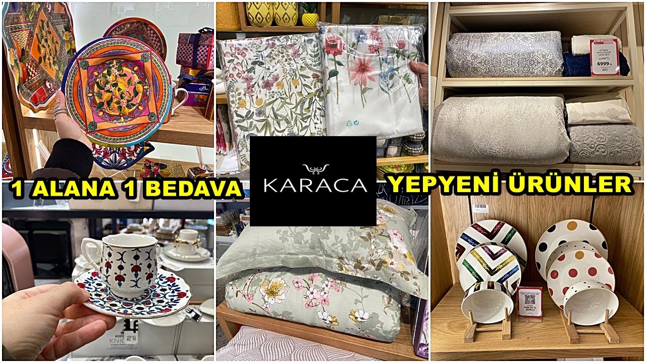 KARACA'DA %50 İNDİRİM❗️/NEVRESİMLER 500TL❗️/1 ALANA 1 BEDAVA ❗️/BAYILACAKSINIZ/ÇEYİZ ALIŞVERİŞİ