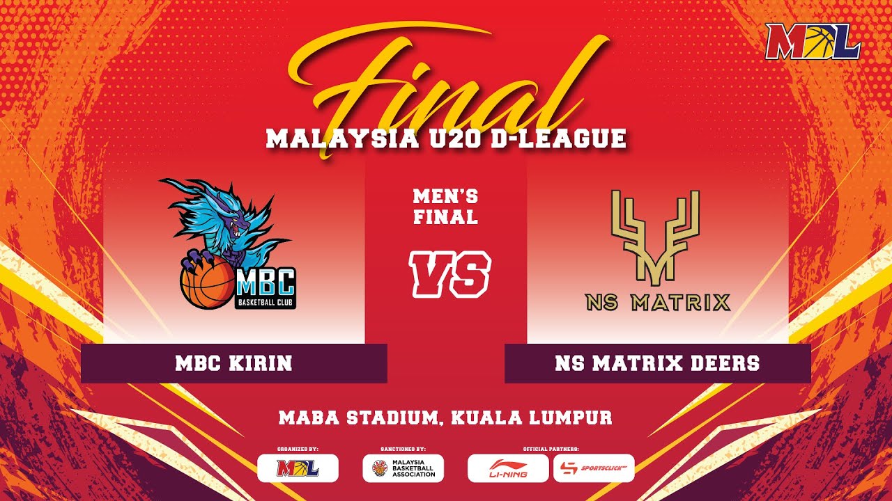 [LIVE] MBL U20 D-League 2025 Game 59 | MBC KIRIN vs NS MATRIX DEERS