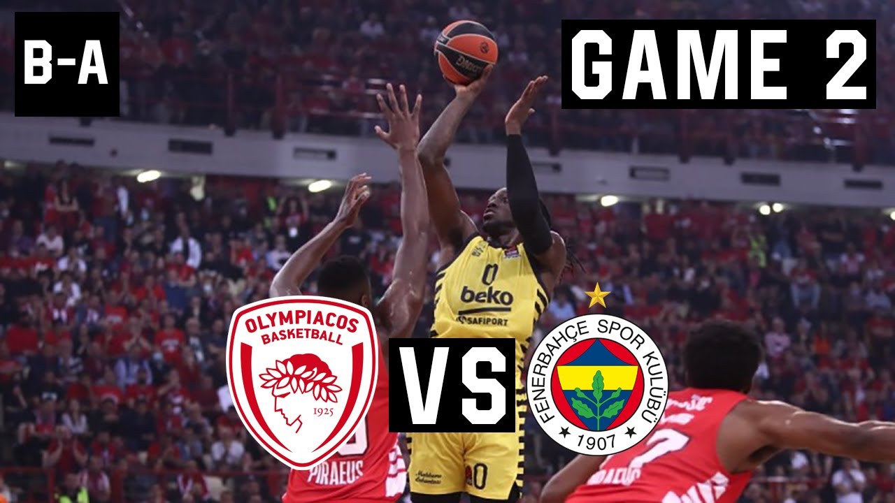 Olympiacos - Fenerbahce 78-82 | Full Highlights | Euroleague Playoffs Game 2 | 29.04.2023