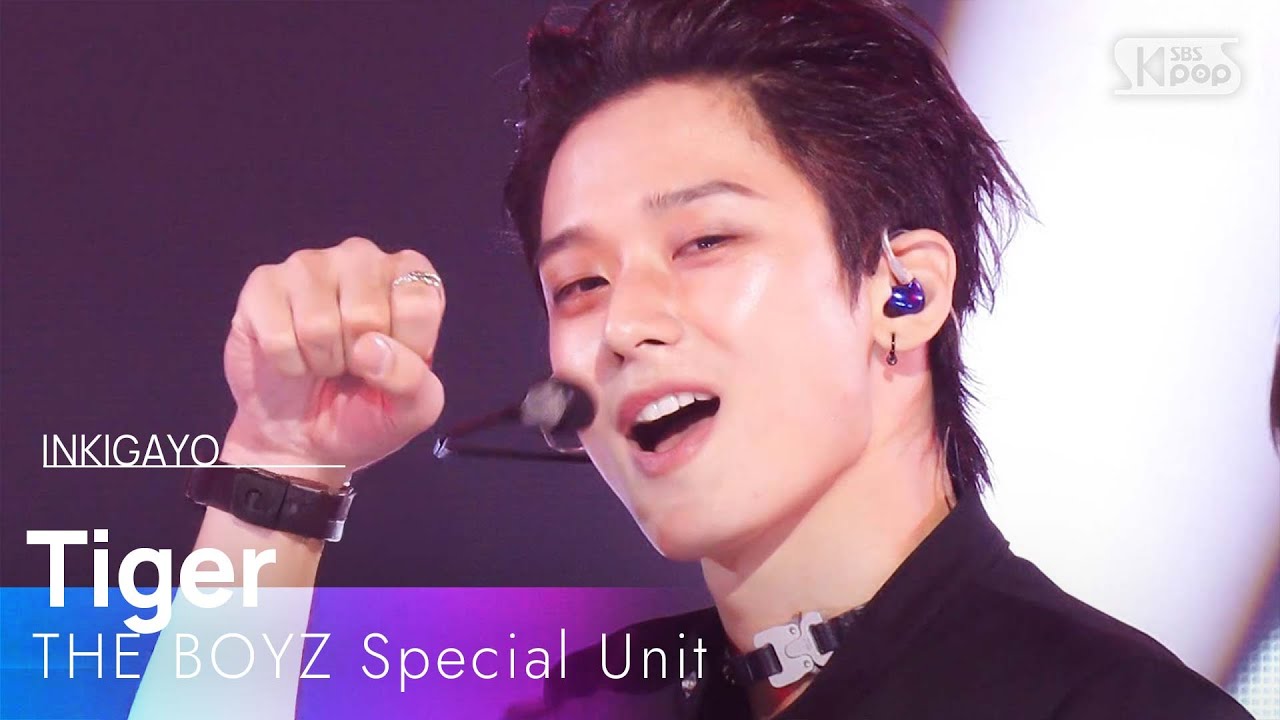 Tiger - THE BOYZ Special Unit | SBS 251116 방송