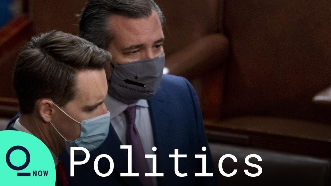 Senate Democrats Demand Ethics Probe Into Cruz, Hawley Over Election Objection