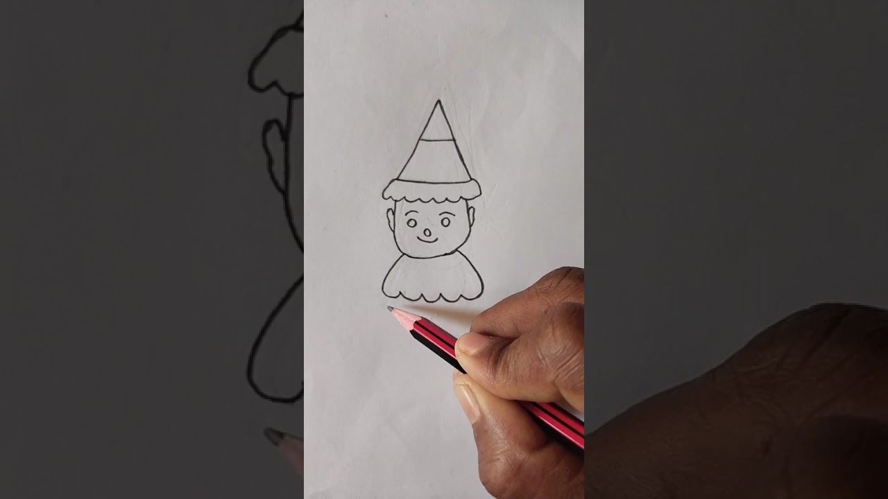 How to Draw a Joker Drawing ll easy joker drawing ll#art #easydrawing #viral #video 