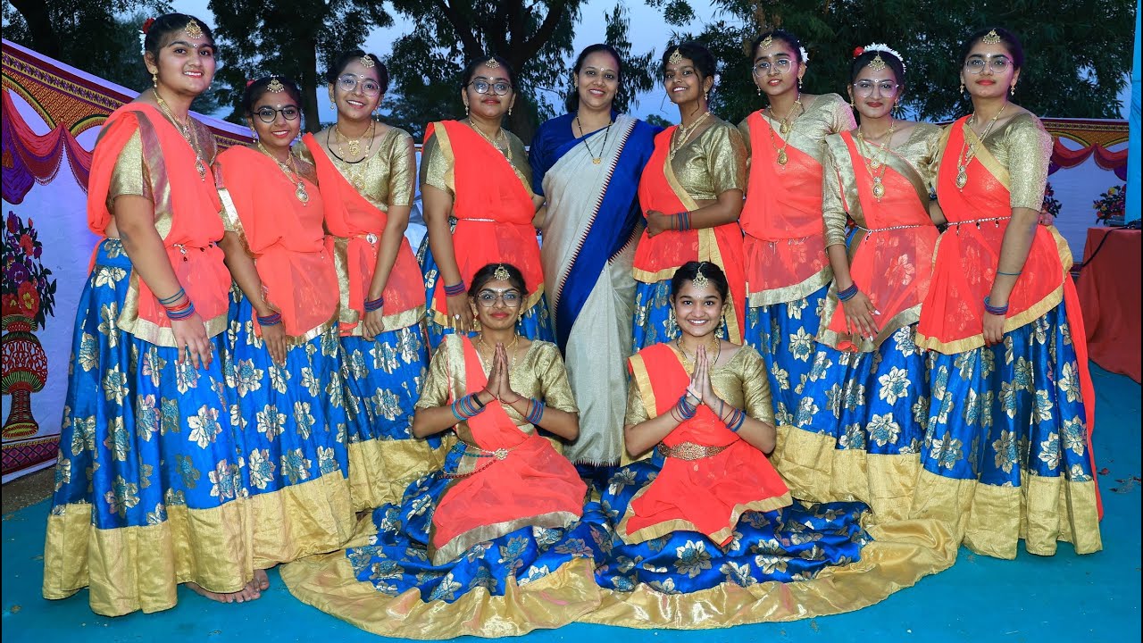 Prayer Dance - Annual Day Function of English Medium : 2022-23